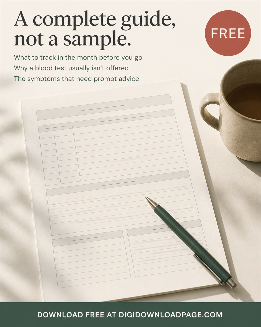 FREE: The Perimenopause Checklist — Ten Steps Before Your Next Appointment (Mini-Guide PDF)