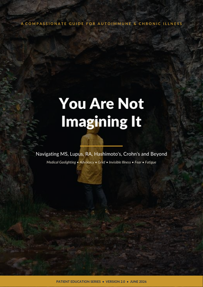 You Are Not Imagining It autoimmune and chronic illness guide PDF cover